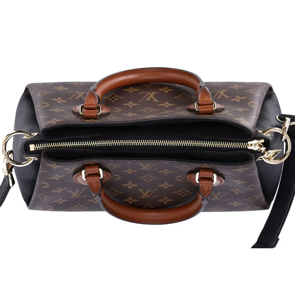 Louis Vuitton Vendome BB Monogram Handbag M46507 Noir Black Brown Satchel - Picture 8 of 10